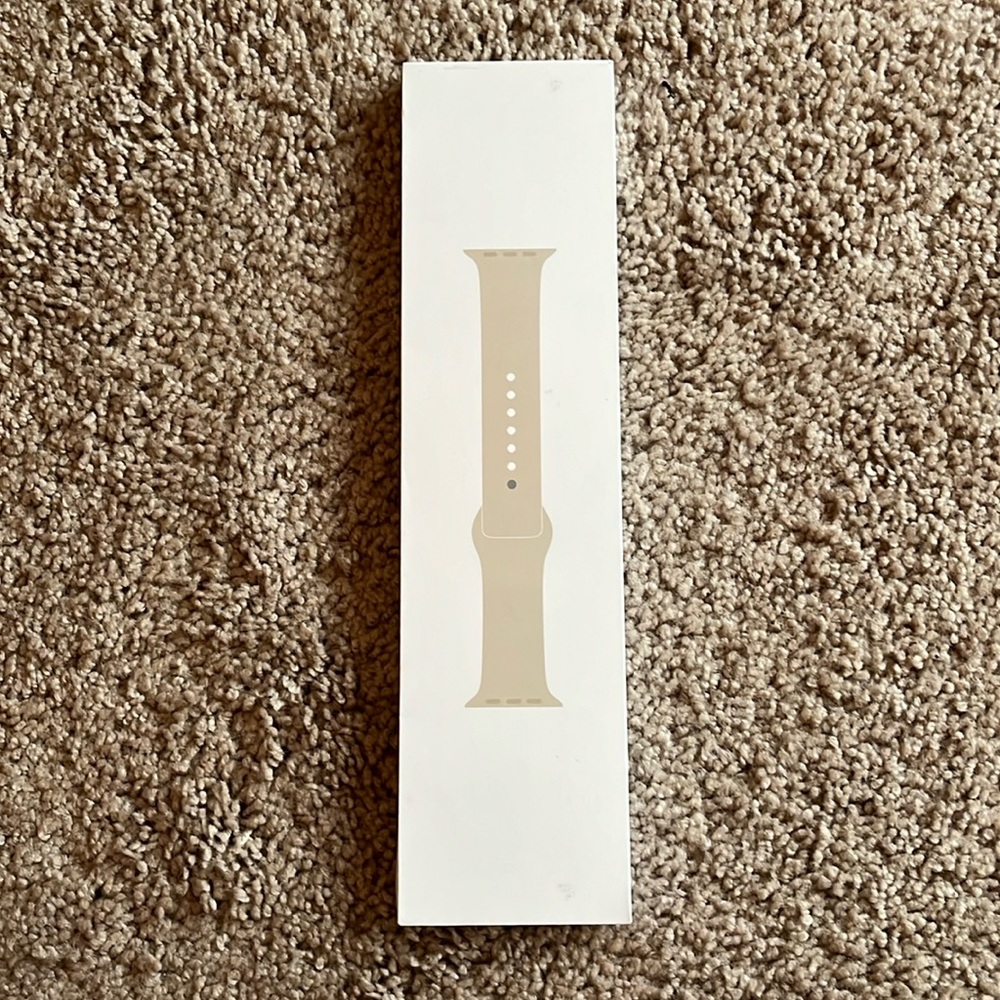 Apple Watch Starlight Sports Band S/M 41mm